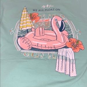 Lily Grace “We All Float On” Short-Sleeve Tee